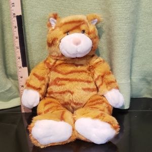 Build A Bear Orange Tabby Cat w/ Voicebox Meow Plush